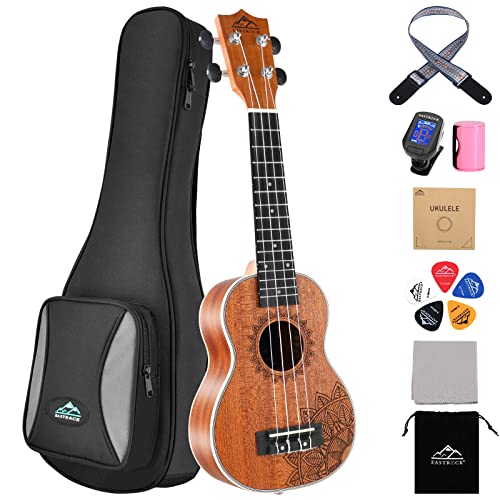 EastRock Soprano Concert Ukulele 21