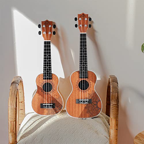 EastRock Soprano Concert Ukulele 21
