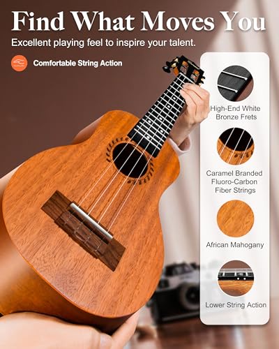 Caramel SAM48 Red African Mahogany