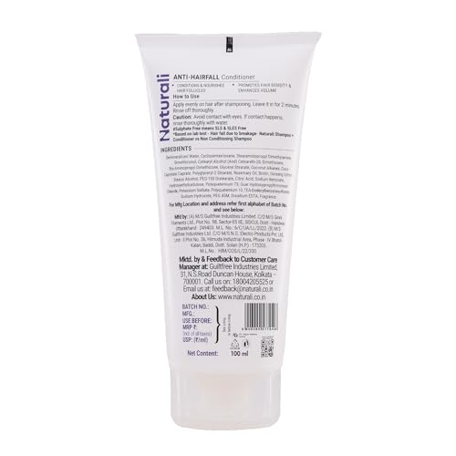 Naturali Anti-Hairfall Conditioner with Rosemary