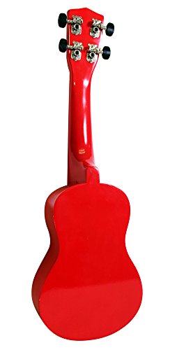 Martin Smith UK-222-RD Ukulele, Red