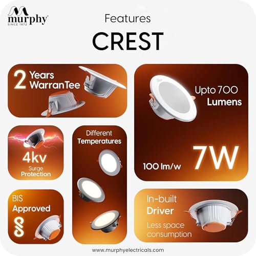 Murphy Crest Premium 7W 3-in-1