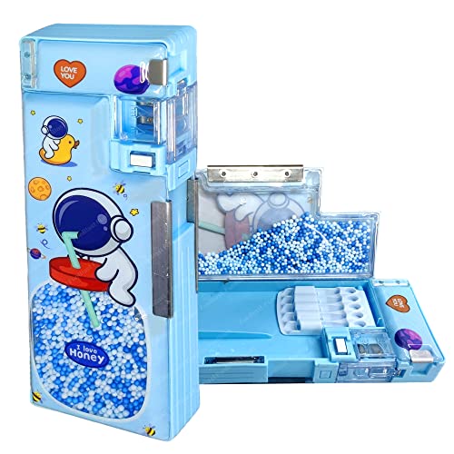 FunBlast Plastic Magnetic Pencil Box