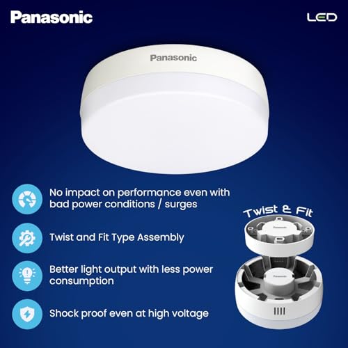 Panasonic 15W LED Round Downlight