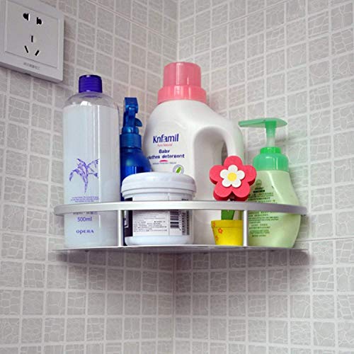 Silver Shower Caddy Storage Basket