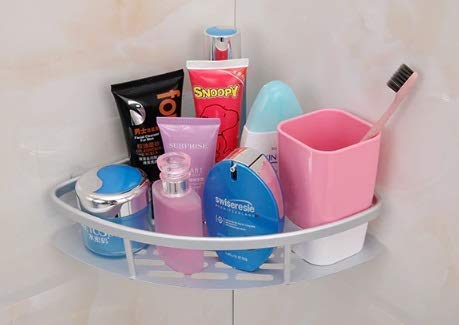 Silver Shower Caddy Storage Basket