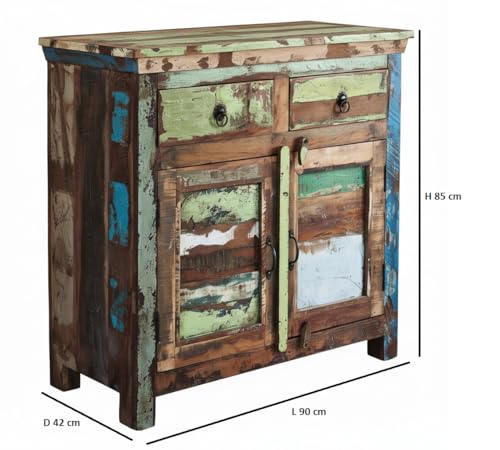 APRODZ Solid Wood Kerch Sideboard