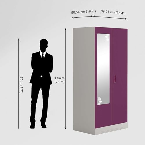 Interio by Godrej Almirah Slimline