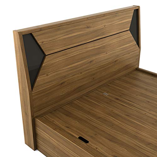 Home Centre Quadro Edge King Bed with Hydraulic Storage - Image 4