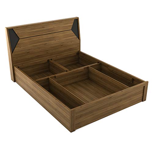 Home Centre Quadro Edge King Bed with Hydraulic Storage - Image 5