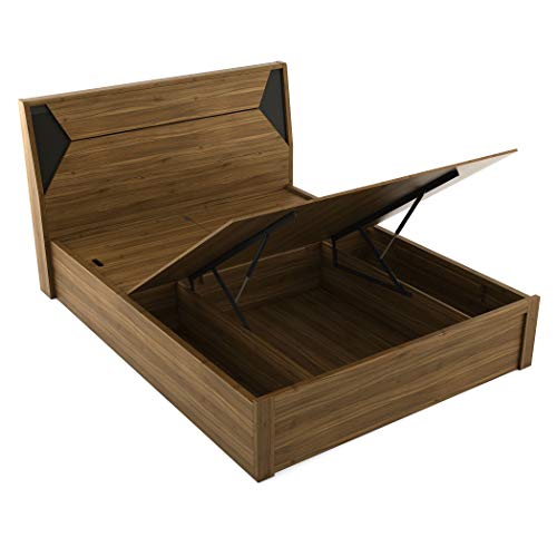 Home Centre Quadro Edge King Bed with Hydraulic Storage - Image 6