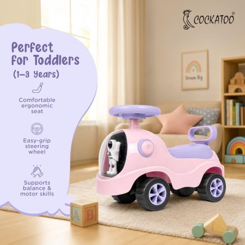Cockatoo-Kids Baby Bunny Swing Car