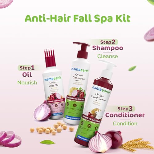 Mamaearth Anti-Hair Fall Spa Kit