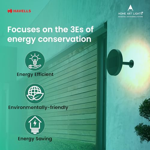 Havells Solar Wall Light (LED Starlight 1.5W IP54 Solar WALL Light) - Image 4