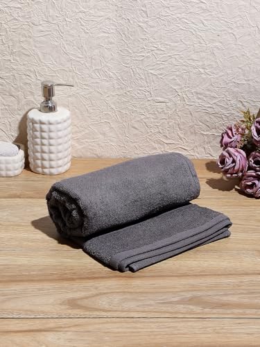 MOCA by Monte Carlo Cotton 380 GSM Bath Towel (140 x 70 CM) - Grey