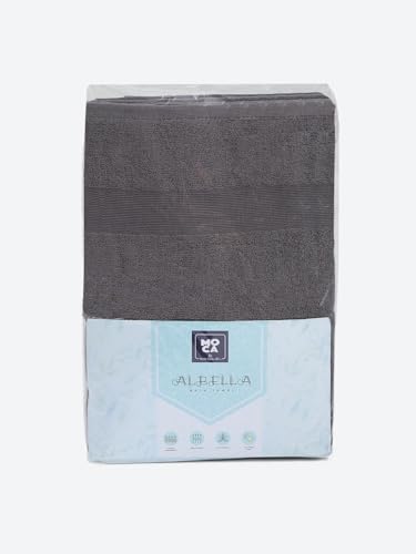 MOCA by Monte Carlo Cotton 380 GSM Bath Towel (140 x 70 CM) - Grey - Image 5