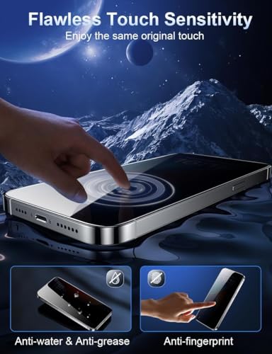 OpenTech® Military-Grade Privacy Tempered Glass