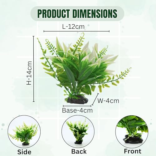 Foodie Puppies Aquarium Plastic Plant