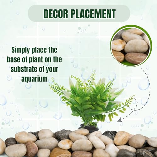 Foodie Puppies Aquarium Plastic Plant