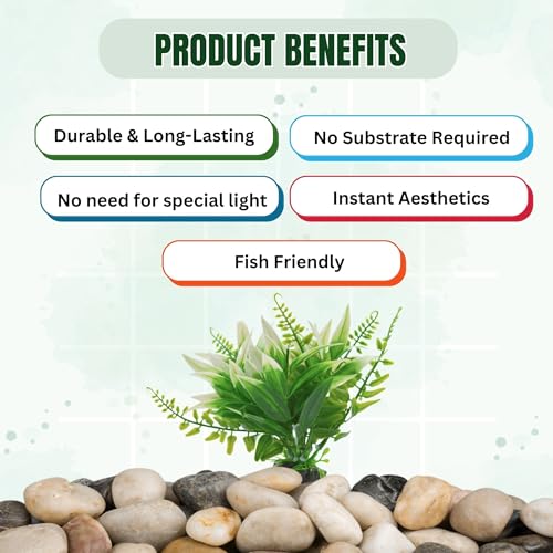 Foodie Puppies Aquarium Plastic Plant