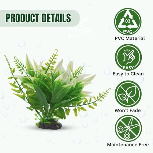 Foodie Puppies Aquarium Plastic Plant