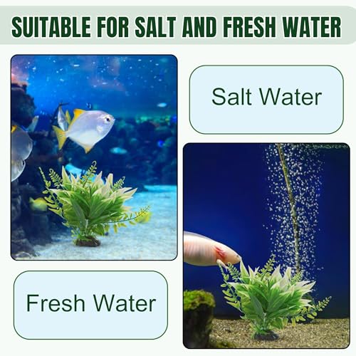 Foodie Puppies Aquarium Plastic Plant