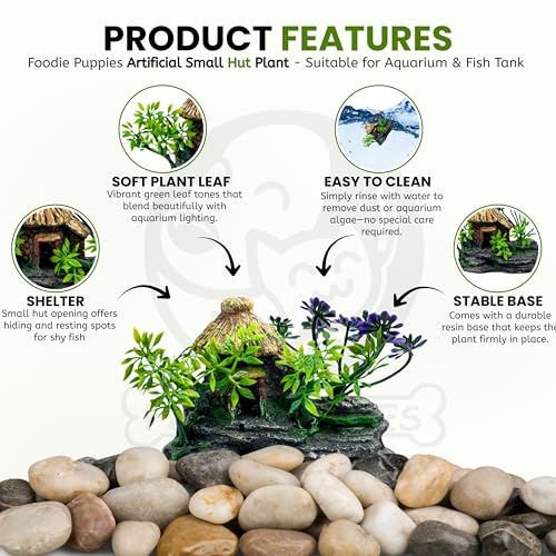 Foodie Puppies Aquarium Artificial Plants