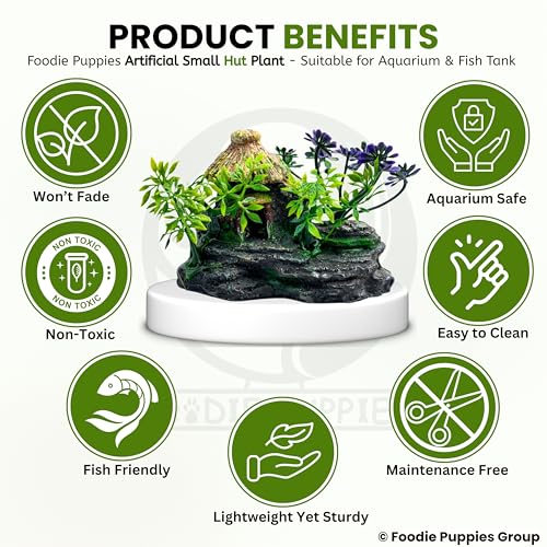 Foodie Puppies Aquarium Artificial Plants