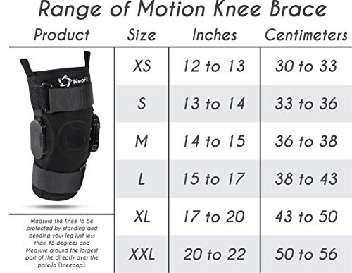 NeoFit Pro-Stabilizer Range of Motion (ROM) Knee Brace - Image 5