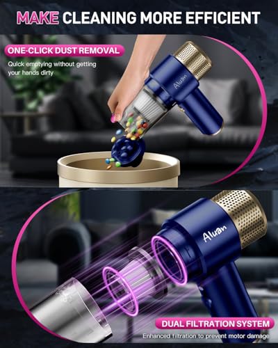 Aluan 4-in-1 Portable Vacuum Cleaner