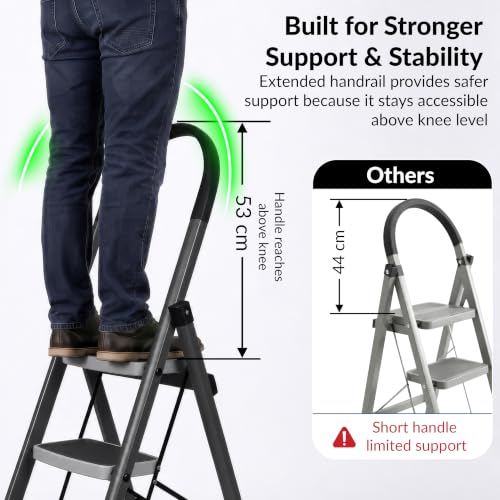 Plantex Steel 5 Step Ladder