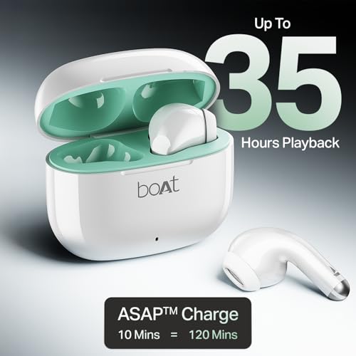 boAt Airdopes 101v2, 35H Battery