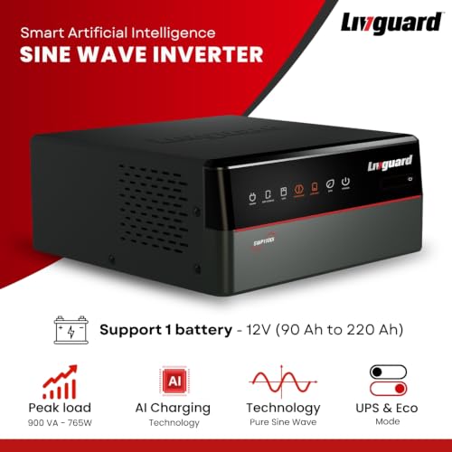 Livguard Sineverter Pro 900VA/12V Pure