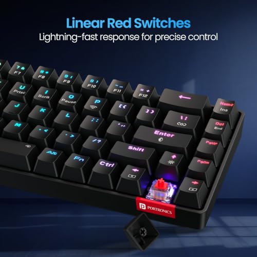 Portronics Hydra 10 Wireless Mechanical
