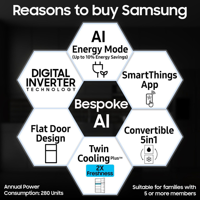 Samsung 350 L Frost Free