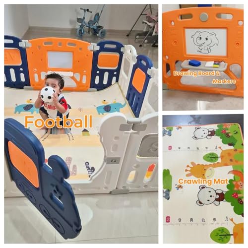 Dawnwake Assembly-Free 14 Panel Playard