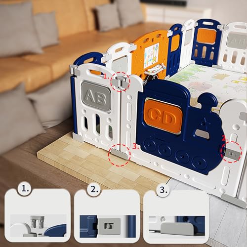 Dawnwake Assembly-Free 14 Panel Playard