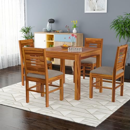 Solid Sheesham Wood 4 Seater