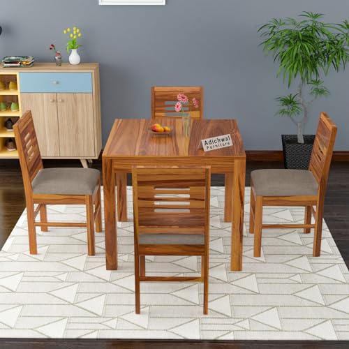 Solid Sheesham Wood 4 Seater