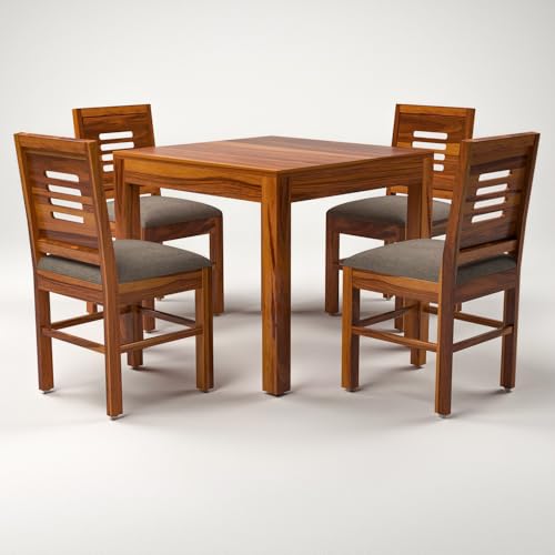 Solid Sheesham Wood 4 Seater