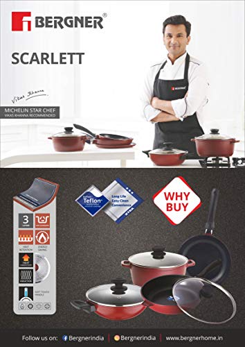 Bergner Scarlett Cast Aluminium Non-Stick
