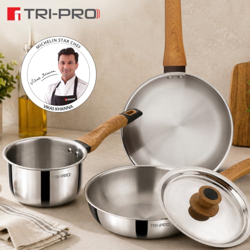 Tripro Triply 4 Pcs Cookware