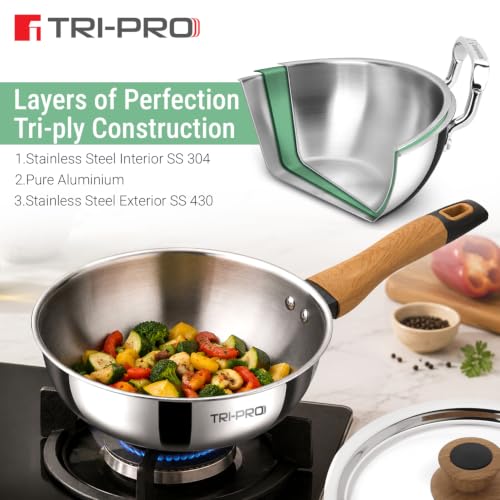 Tripro Triply 4 Pcs Cookware