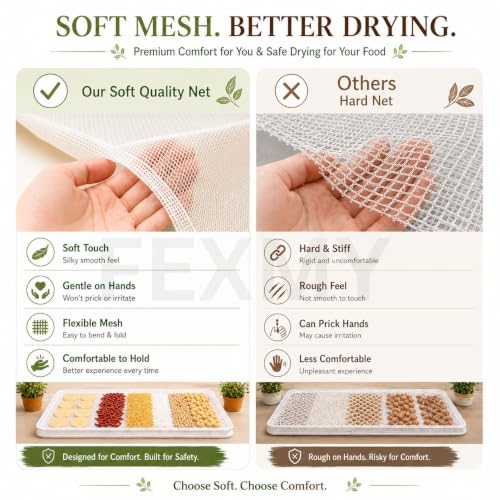 Unbleached Drying Cloth with Net