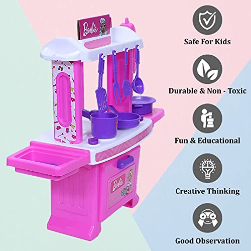 Toyzone Barbie Kitchen Set-45977|My Little