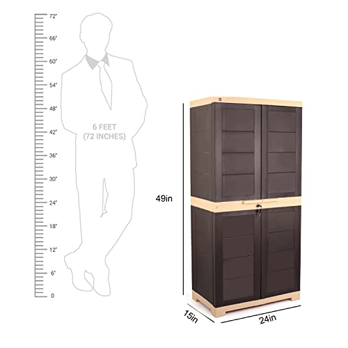Cello Novelty Big Bookshelf, Brown