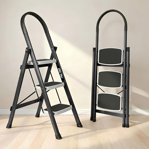 Plantex Steel 3 Step Ladder