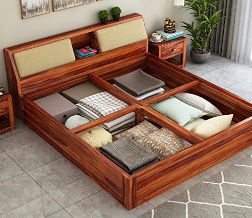 STRATA FURNITURE Sheesham Wood King