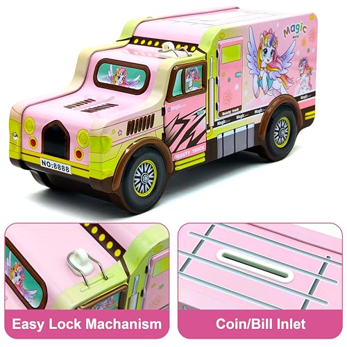 VGRASSP Unicorn Theme Metal Bus