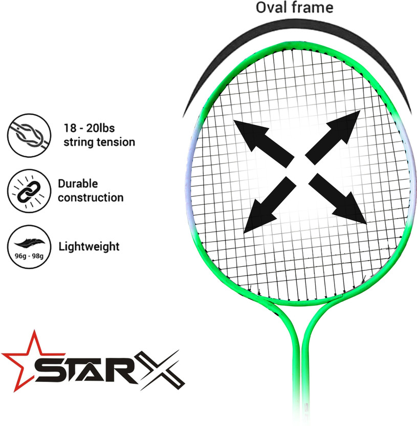 STARX Multi Double Shaft Badminton